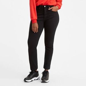 NWT - Levi's 501 Skinny Jean in Black - 27x28